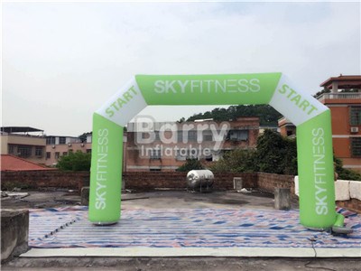 Custom inflatable entrance arch support for advertising BY-AD-015
